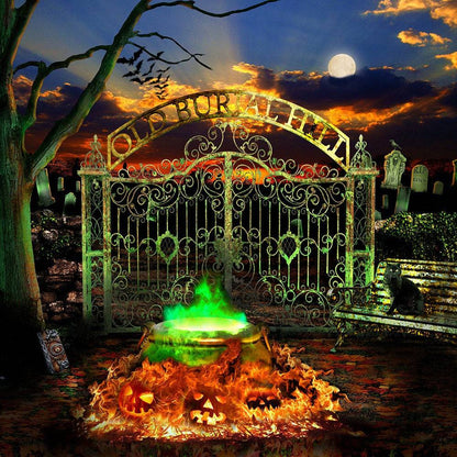 Hocus Pocus Halloween Horror Party Photography Background - Basic 10  x 8  