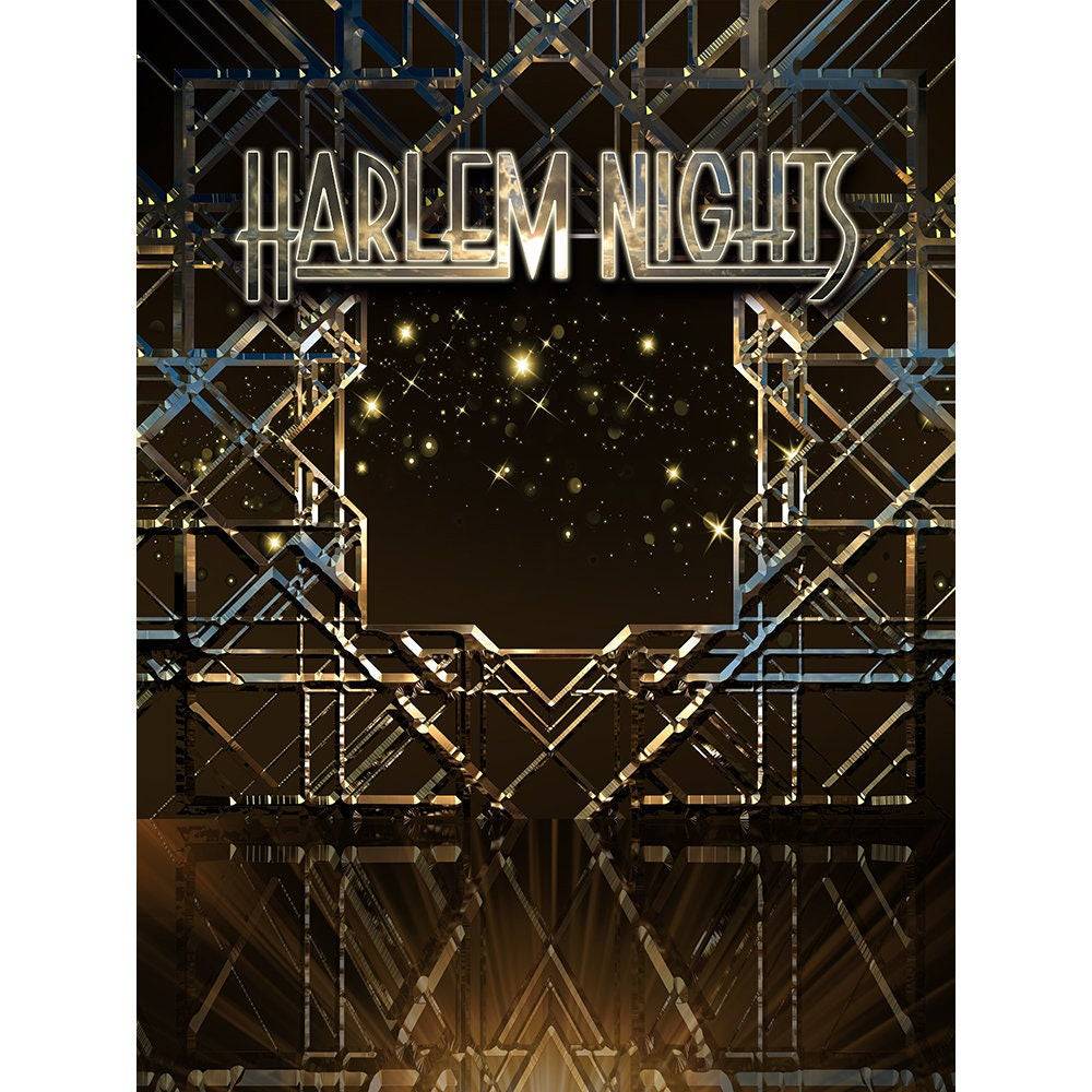 Harlem Nights Party On Photo Backdrop