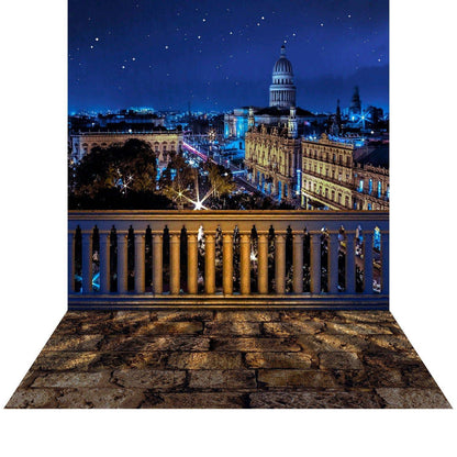 Havana Cuba City Skyline Photo Backdrop - Pro 10  x 20  