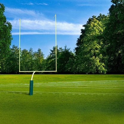 High School Football Field Backdrop - Basic 10  x 8  