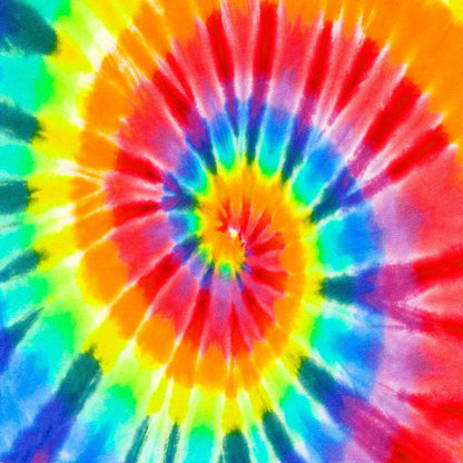 Hippy 60s Tie-Dye Photo Backdrop - Basic 10  x 8  