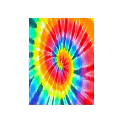 Hippy 60s Tie-Dye Photo Backdrop - Basic 4.4  x 5  