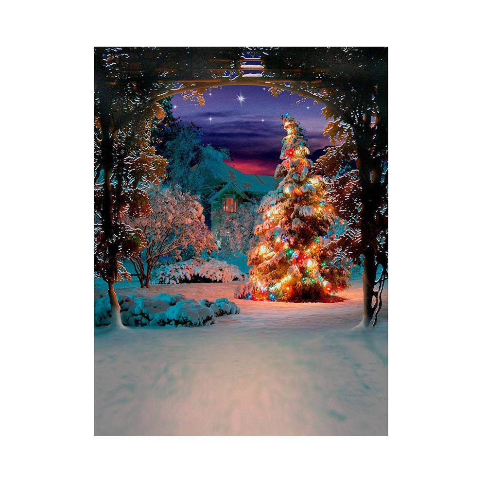 Silent Night Photography Backdrop - Basic 5.5  x 6.5  