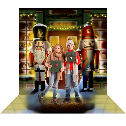 Nutcracker Store Photo Backdrop Background