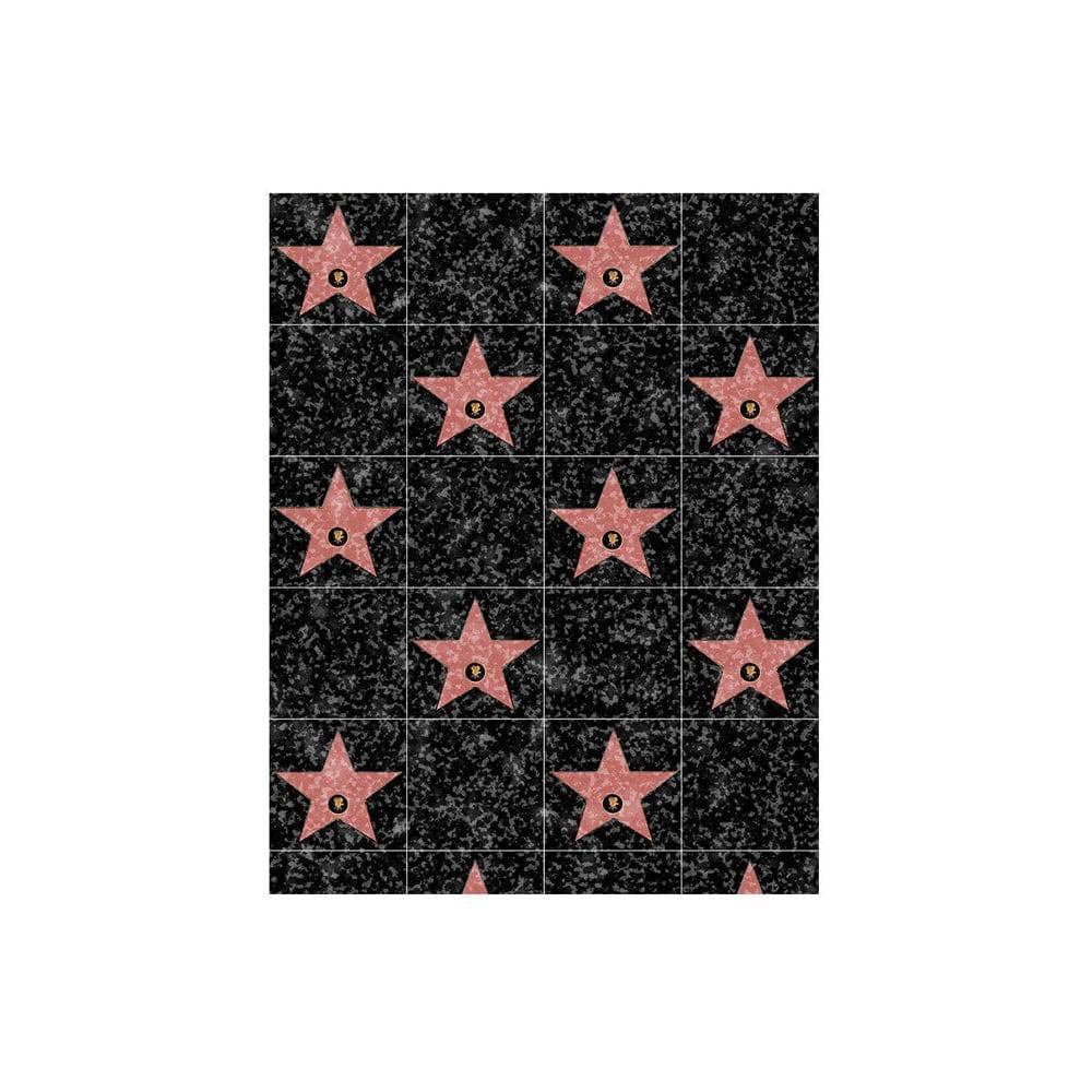 Hollywood Walk of Fame Photography Background - Basic 4.4  x 5  