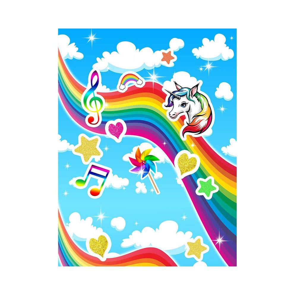 Children's Fun Photo Backdrop - Basic 5.5  x 6.5  