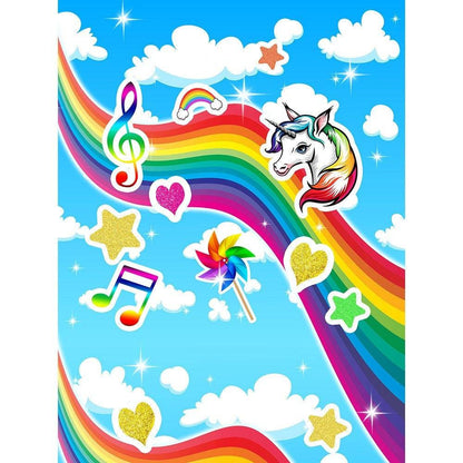 Children's Fun Photo Backdrop - Basic 8  x 10  
