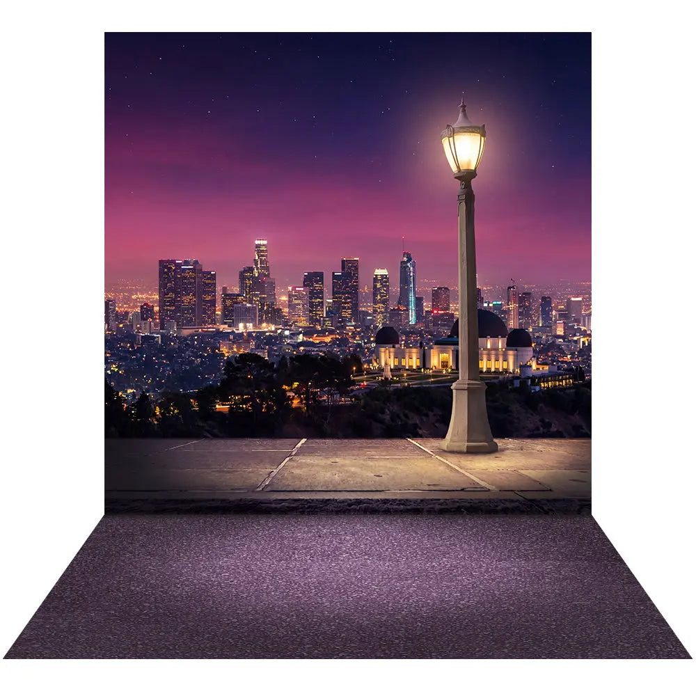 La La Land Backdrop, Movie Photo Banner, Los Angeles Themed Fabric Decor Alba Backgrounds