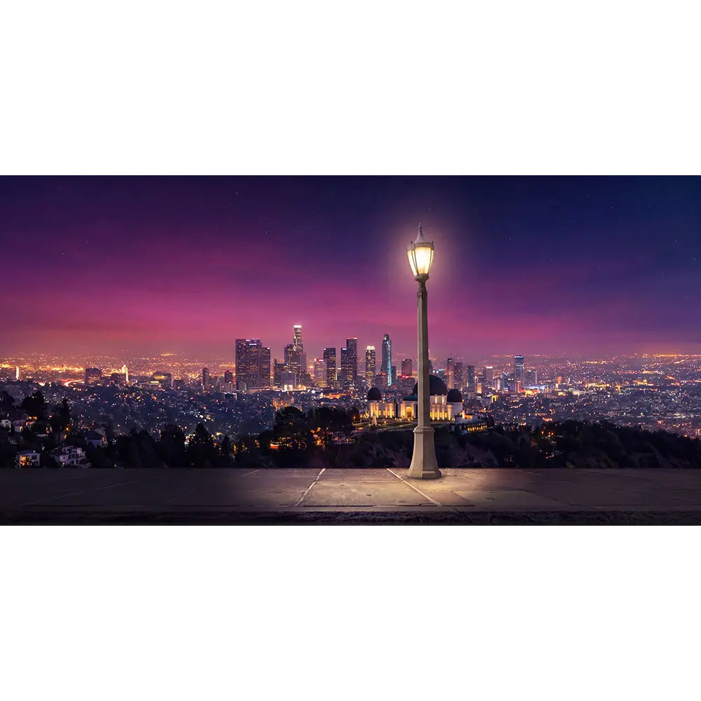La La Land Backdrop, Movie Photo Banner, Los Angeles Themed Fabric Decor Alba Backgrounds