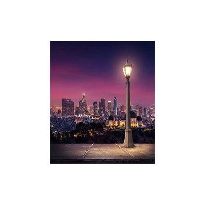 La La Land Backdrop, Movie Photo Banner, Los Angeles Themed Fabric Decor Alba Backgrounds