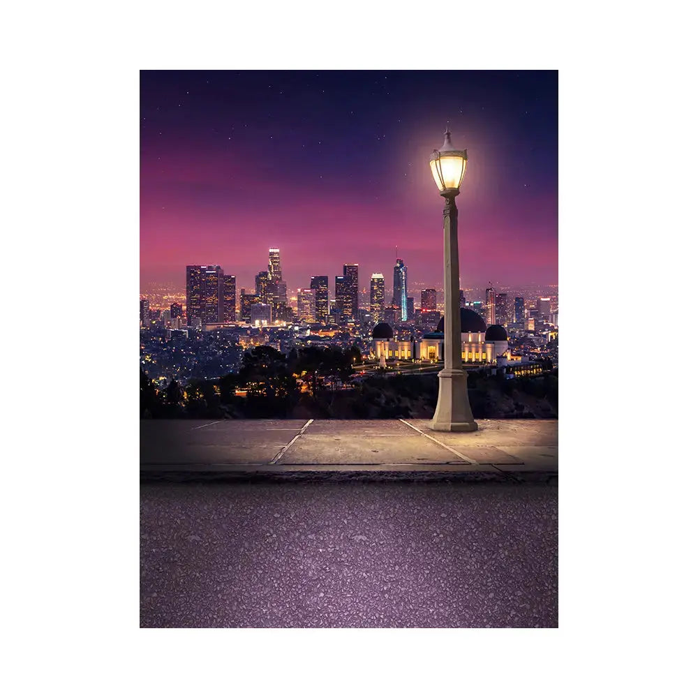 La La Land Backdrop, Movie Photo Banner, Los Angeles Themed Fabric Decor Alba Backgrounds