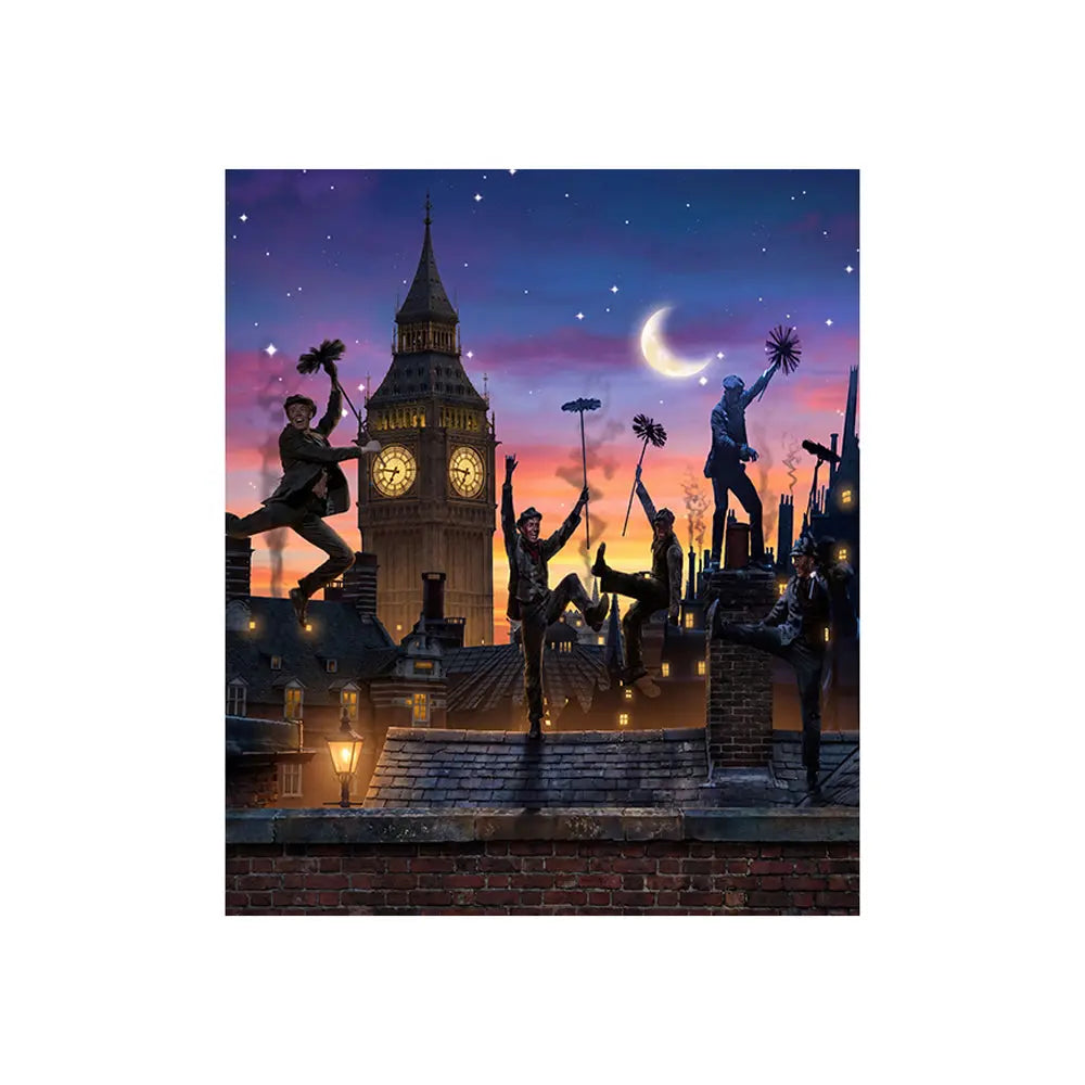 Mary Poppins Photo Backdrop Alba Backgrounds