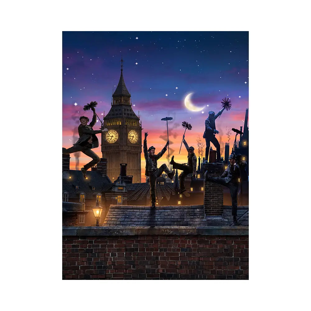 Mary Poppins Photo Backdrop Alba Backgrounds