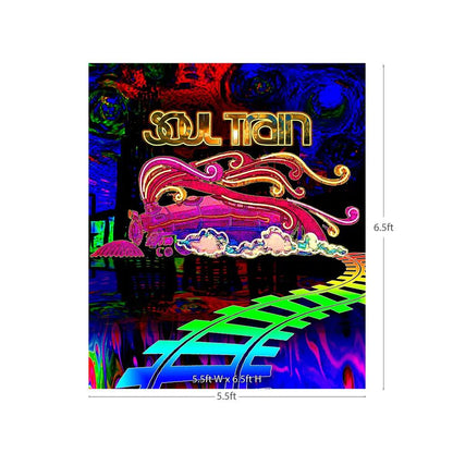 Soul Train Photo Backdrop Alba Backgrounds