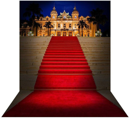 Monte Carlo Red Carpet Photography Backdrop