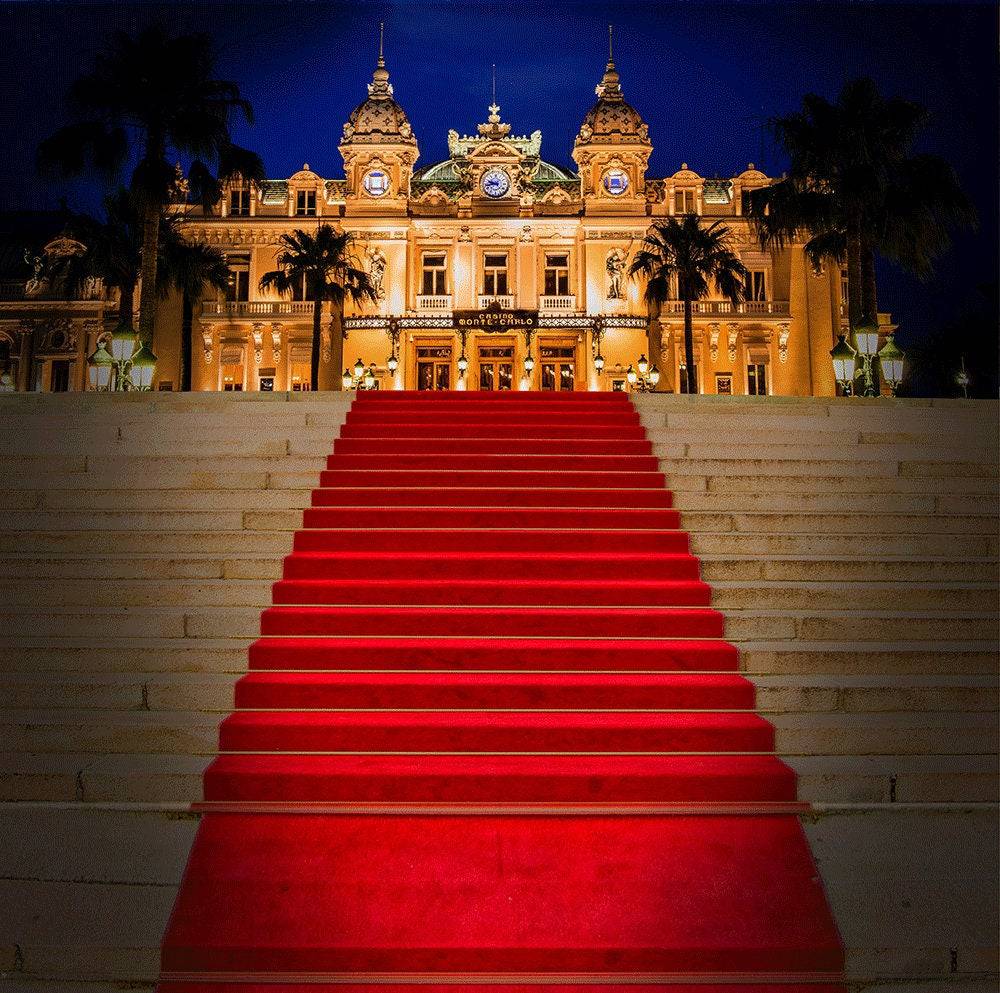 Monte Carlo Red Carpet Photography Backdrop - Basic 10  x 8  