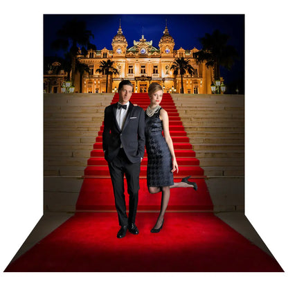 Monte Carlo Red Carpet Photography Backdrop Alba Backgrounds