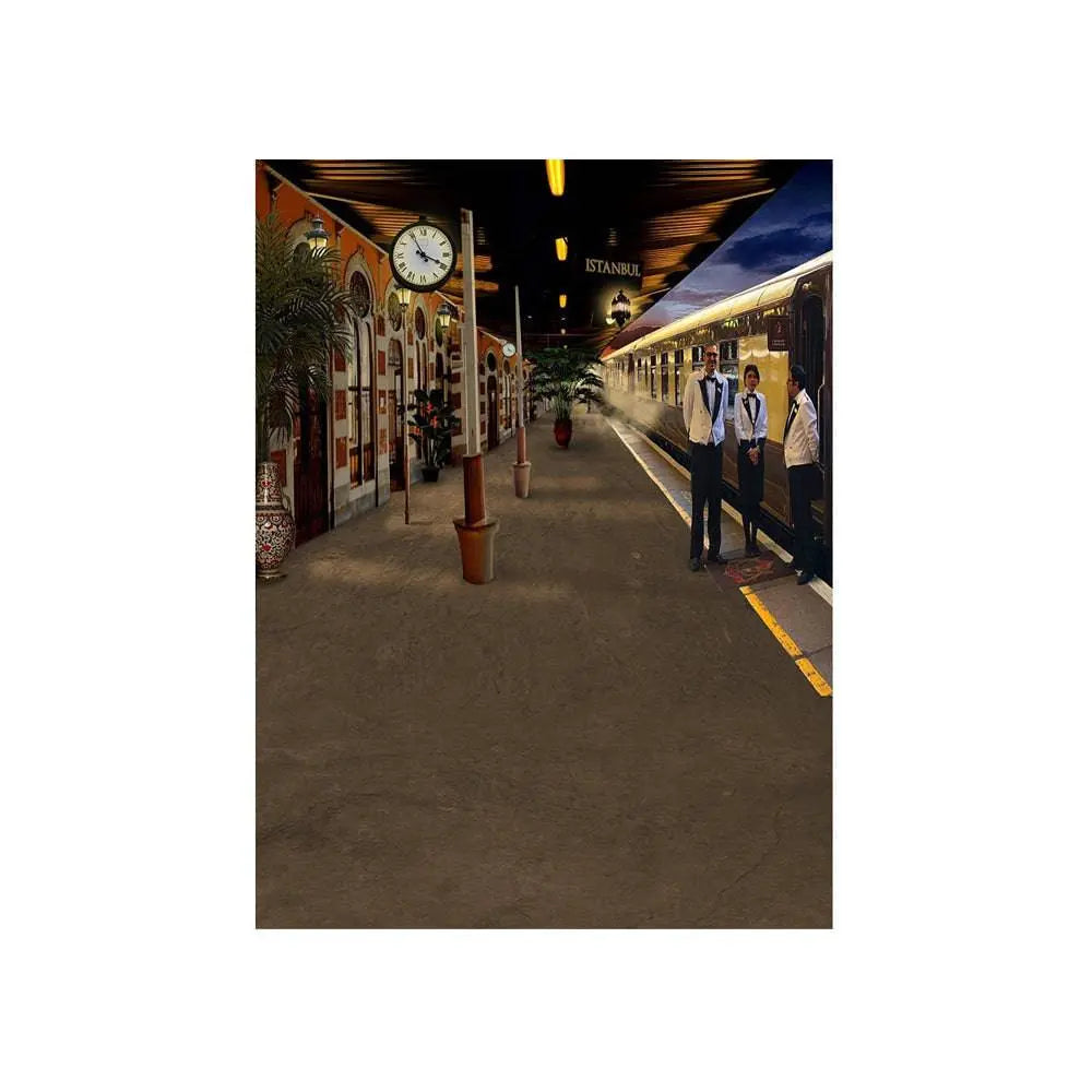 Orient Express Photo Backdrop Background - Basic 4.4  x 5  
