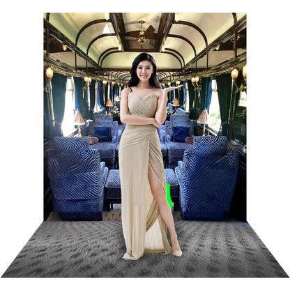 Orient Express Interior Photo Backdrop Alba Backgrounds