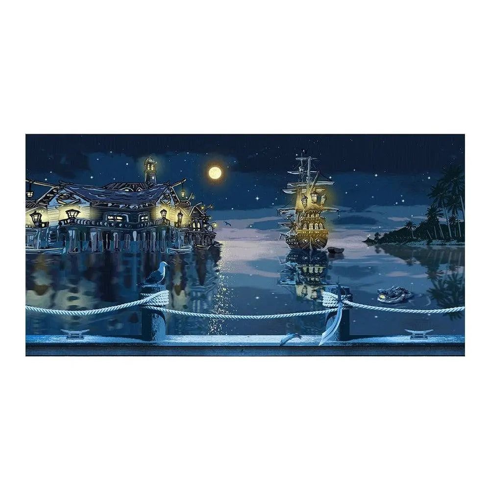 Pirates Of The Caribbean Photography Backdrop - Basic 16  x 8  