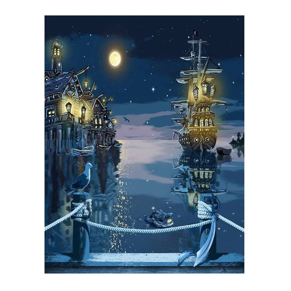 Pirates Of The Caribbean Photography Backdrop - Basic 6  x 8  