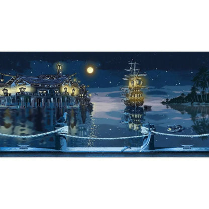 Pirates Of The Caribbean Photography Backdrop - Pro 20  x 10  