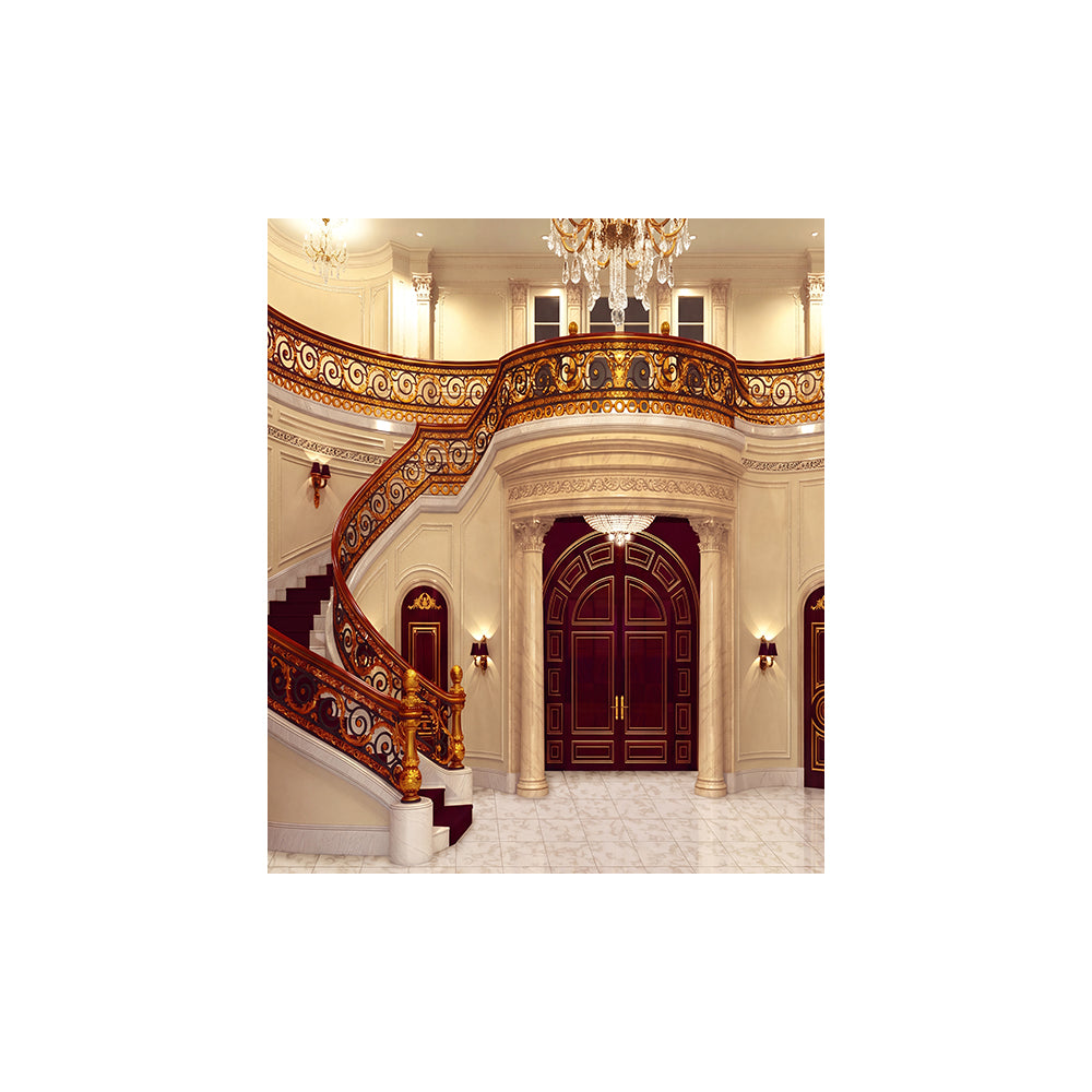 Royal Foyer Formal Fabric Backdrop