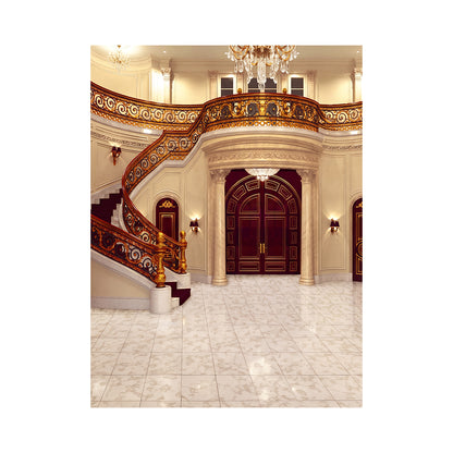 Royal Foyer Formal Fabric Backdrop