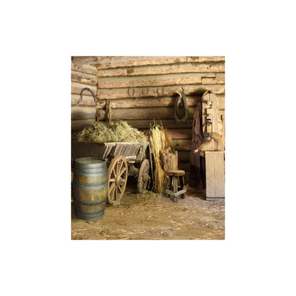 Rustic Barn Country Western Photo Backdrop Alba Backgrounds
