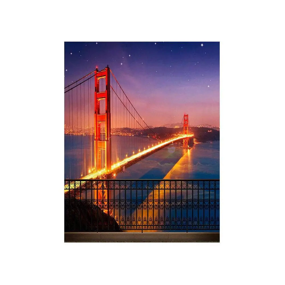 San Francisco Golden Gate Photo Backdrop - Basic 4.4  x 5  