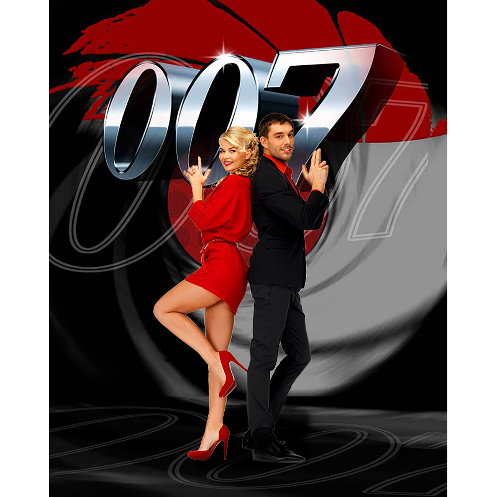 James Bond 007 Photo Backdrop Background