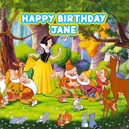 Snow White and the  Seven Dwarfs Alba Backgrounds