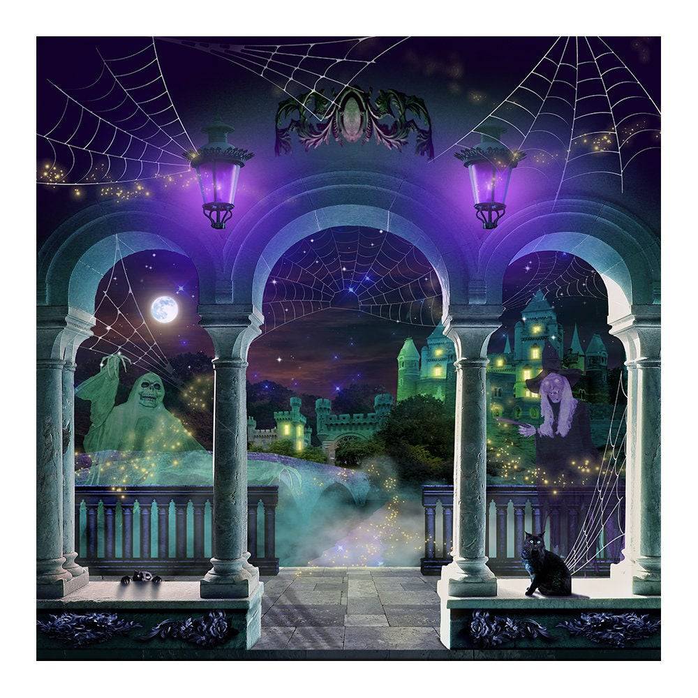 Spirit of Halloween Photography Backdrop - Basic 8  x 8  