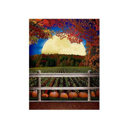 The Great Pumpkin Patch Photo Backdrop - Basic 4.4  x 5  