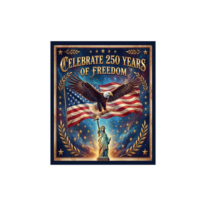 USA 250 Years Backdrop: Independence Day Party Decorations Alba Backgrounds