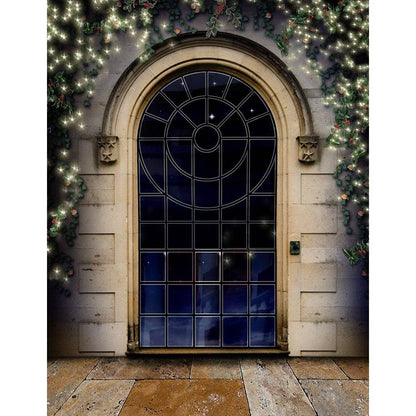 Chapel Window Arch Photography Backdrop