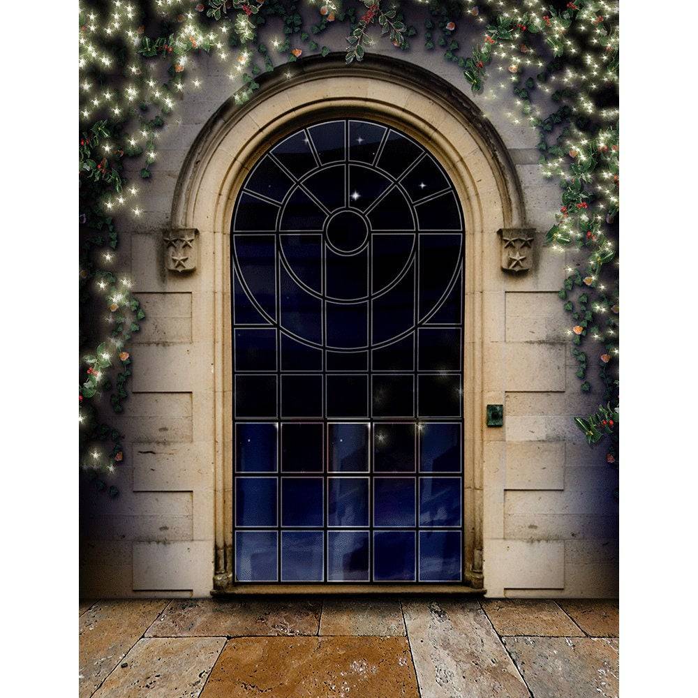 Chapel Window Arch Photography Backdrop - Pro 8  x 10  