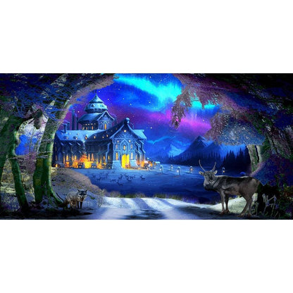 Winter Wonderland Photo Backdrop - Pro 20  x 10  