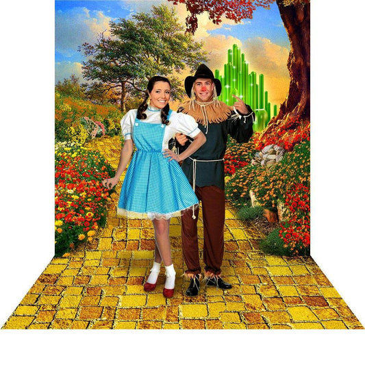 Wizard of Oz Yellow Brick Road Photo Backdrop