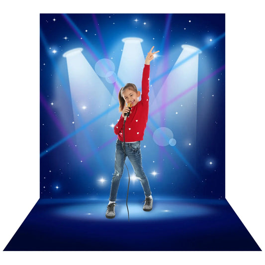 Stage Backdrop for Children, Musical, Play, Awards, Competition, School, Recital, Photo Backdrop, Photo Booth Alba Backgrounds