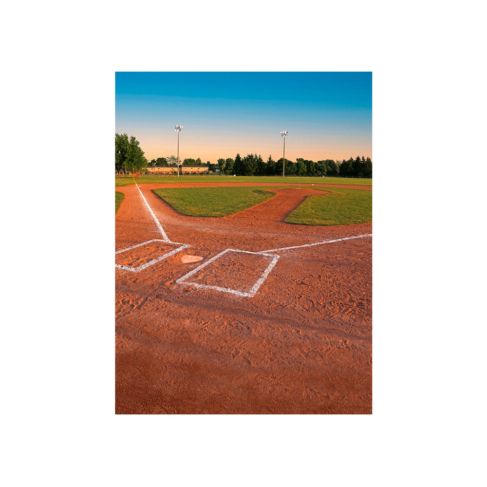 Little Slugger Baseball Field Photography Backdrop