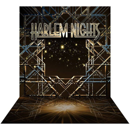 Harlem Nights Party On Photo Backdrop