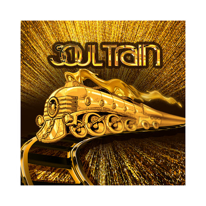 Soul Train Gold Backdrop - Basic 8  x 8  