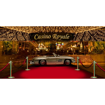 Casino Royale 007, James Bond Photo Backdrop - Basic 16  x 8  