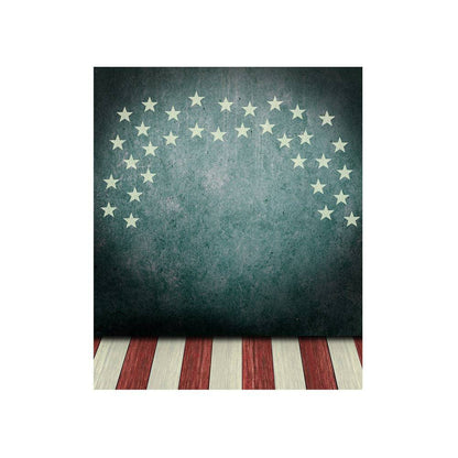 American Flag Stars and Stripes Photo Background - Basic 4.4  x 5  