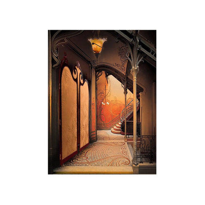20's Art Nouveau Photo Backdrop - Basic 4.4  x 5  