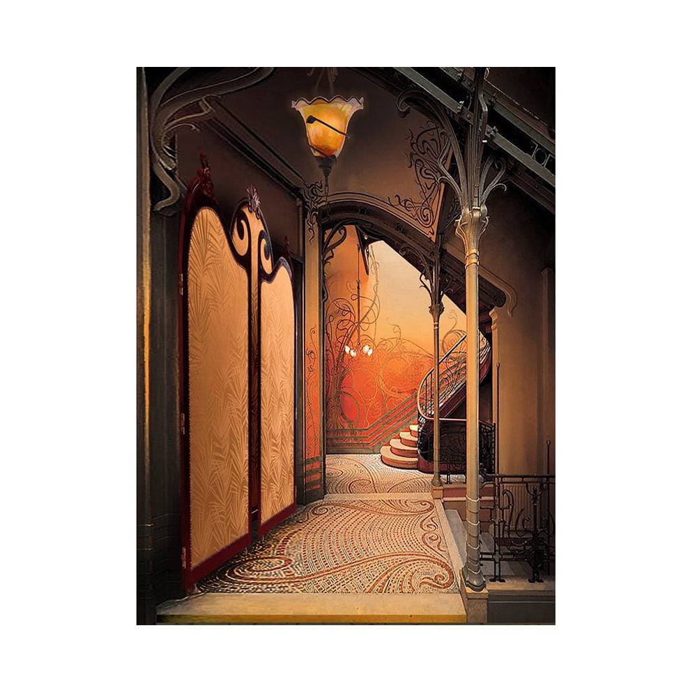 20's Art Nouveau Photo Backdrop - Basic 5.5  x 6.5  