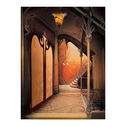 20's Art Nouveau Photo Backdrop - Basic 6  x 8  