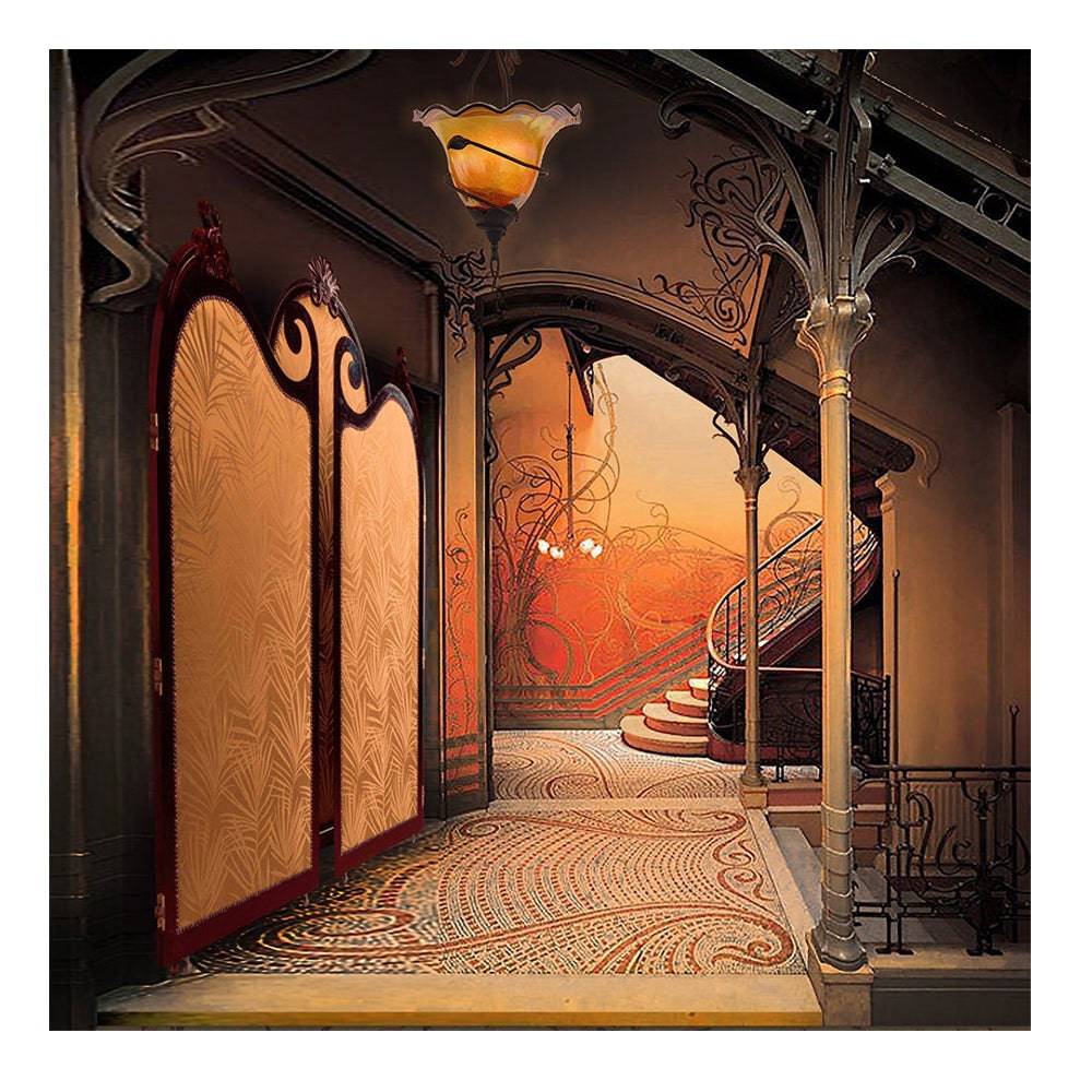 20's Art Nouveau Photo Backdrop - Pro 8  x 8  
