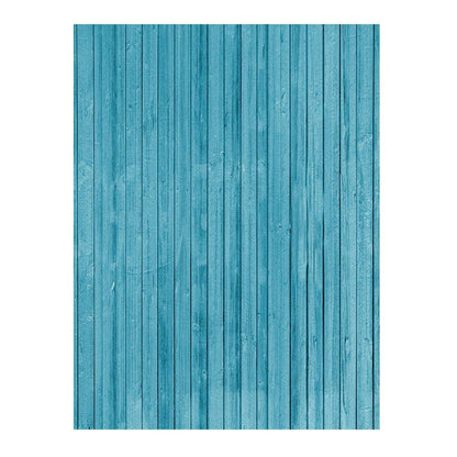Blue Wood Photo Backdrop - Basic 6  x 8  